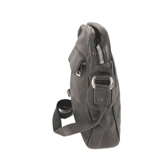 GUCCI Black Leather Shoulder Bag - Picture 4 of 16